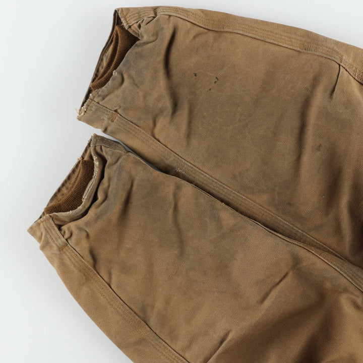 Carhartt Traditional Padded Duck Work Jacket, Men's Size L cotton Khaki type beige Vintage Second Hand