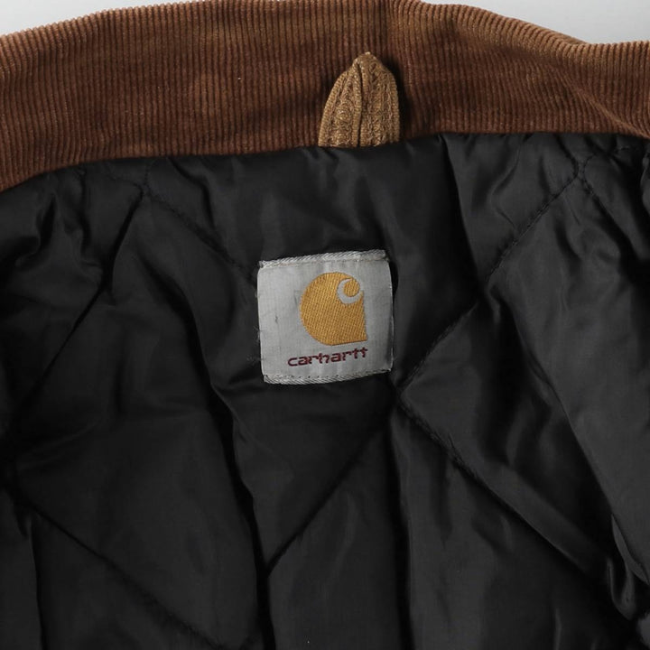 Carhartt Traditional Coat, Padded, Half-Length, Duck Work Jacket, Men's XXL Equivalent unclear Khaki type beige Vintage Second Hand