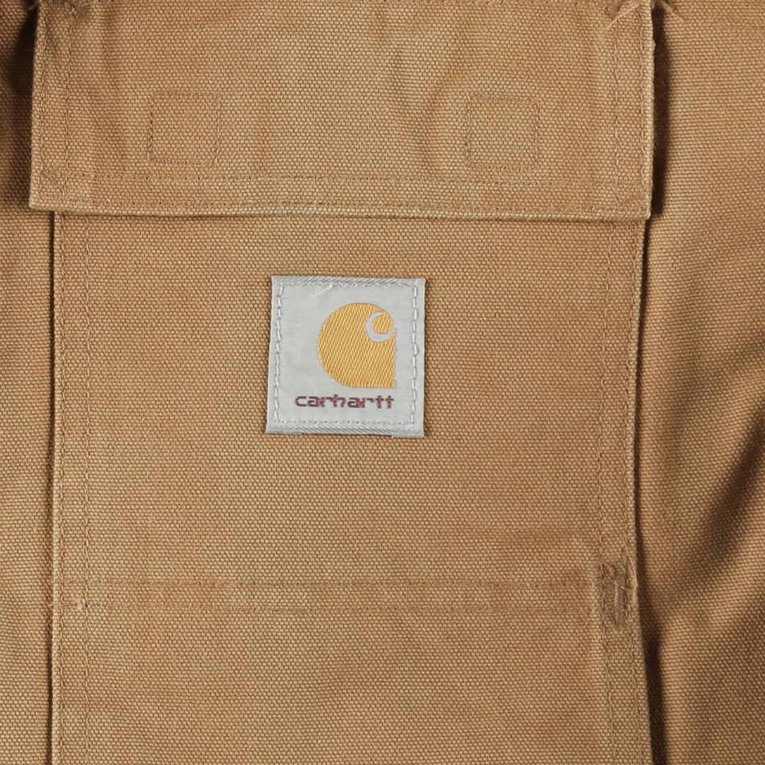 Carhartt Traditional Coat, Padded, Half-Length, Duck Work Jacket, Men's XXL Equivalent unclear Khaki type beige Vintage Second Hand