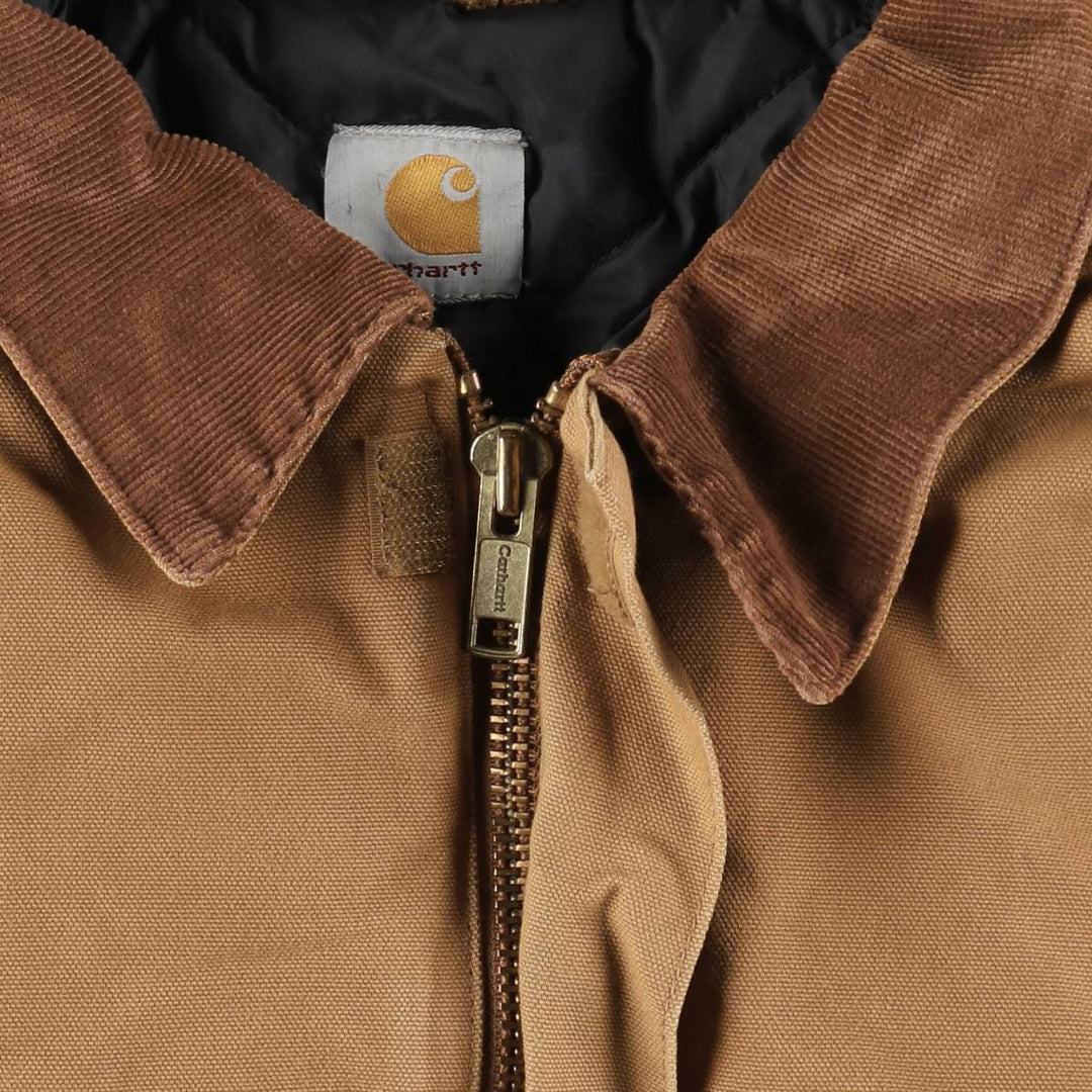 Carhartt Traditional Coat, Padded, Half-Length, Duck Work Jacket, Men's XXL Equivalent unclear Khaki type beige Vintage Second Hand