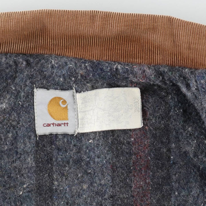 Carhartt Duck Trucker Jacket, Padded, Men's Size XL (approx.) unclear Khaki type beige Vintage Second Hand