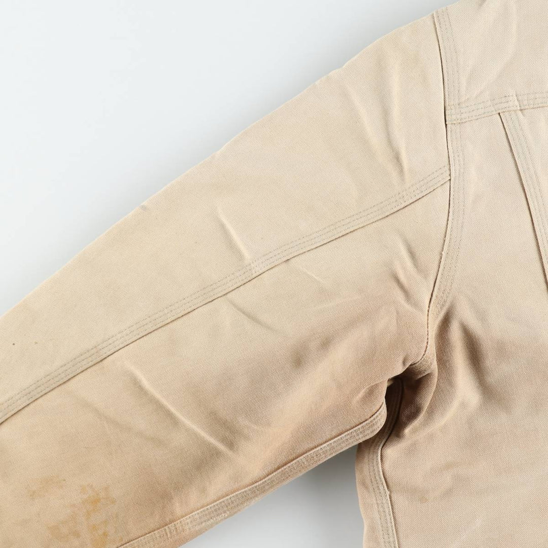 Carhartt Duck Trucker Jacket, Padded, Men's Size XL (approx.) unclear Khaki type beige Vintage Second Hand