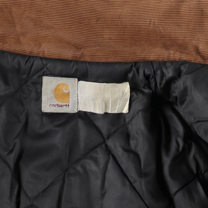 Carhartt Traditional Coat, Padded, Half-Length, Duck Work Jacket, Men's Size XL (approx.) unclear Khaki type beige Vintage Second Hand