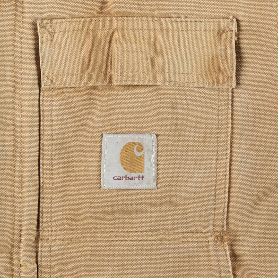 Carhartt Traditional Coat, Padded, Half-Length, Duck Work Jacket, Men's Size XL (approx.) unclear Khaki type beige Vintage Second Hand