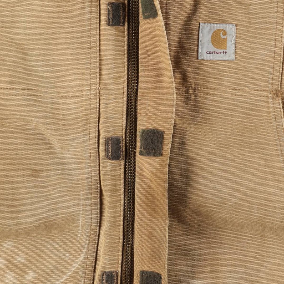 Carhartt Traditional Coat, Padded, Half-Length, Duck Work Jacket, Men's Size XL (approx.) unclear Khaki type beige Vintage Second Hand