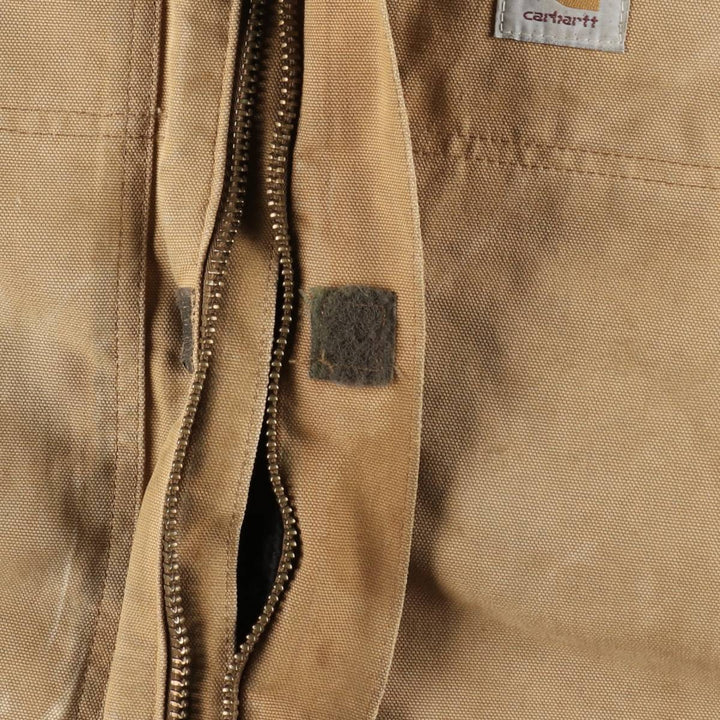 Carhartt Traditional Coat, Padded, Half-Length, Duck Work Jacket, Men's Size XL (approx.) unclear Khaki type beige Vintage Second Hand