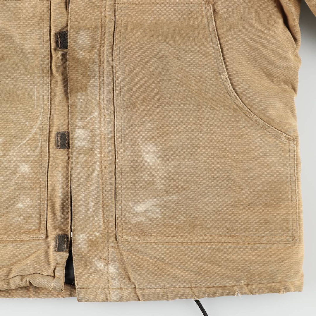 Carhartt Traditional Coat, Padded, Half-Length, Duck Work Jacket, Men's Size XL (approx.) unclear Khaki type beige Vintage Second Hand
