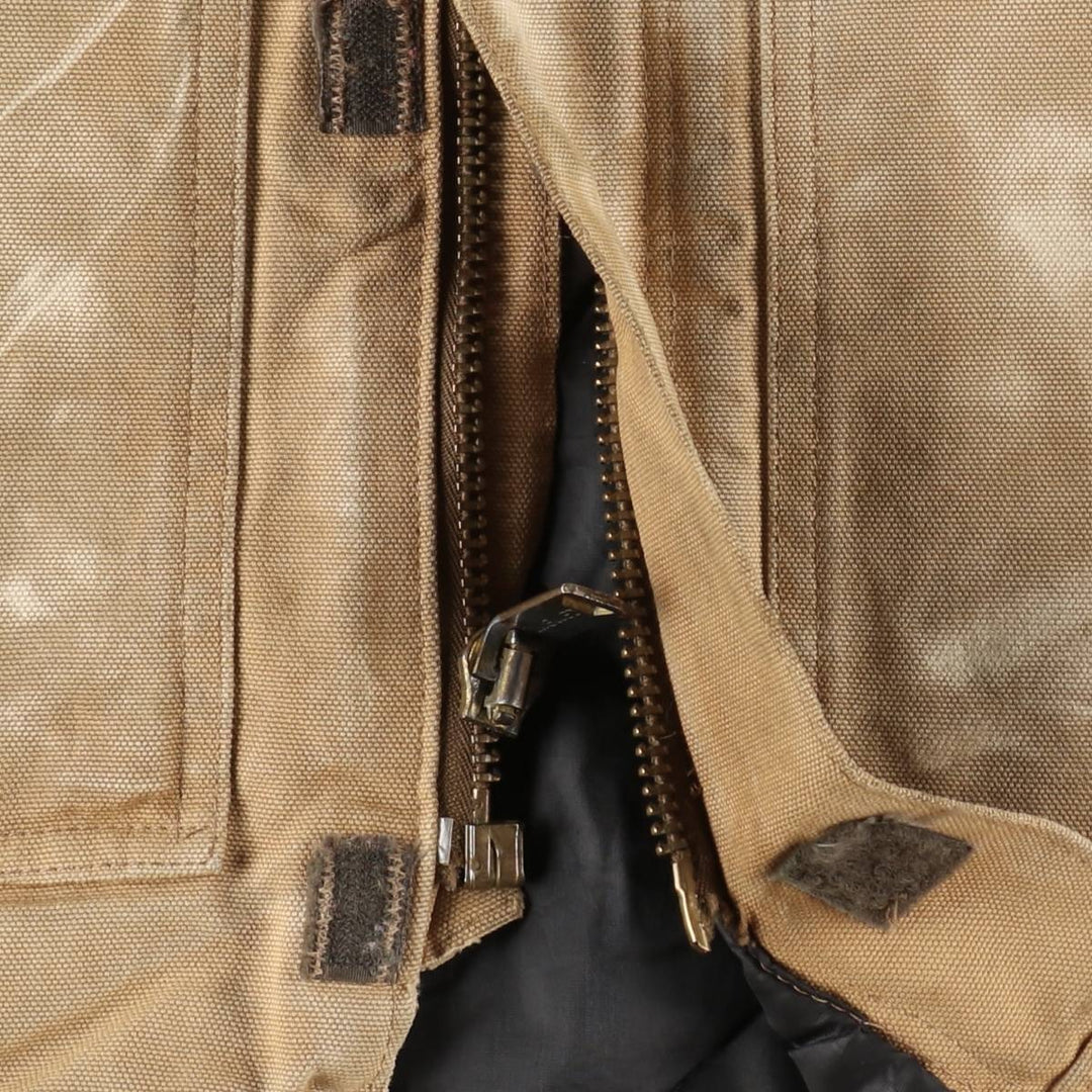 Carhartt Traditional Coat, Padded, Half-Length, Duck Work Jacket, Men's Size XL (approx.) unclear Khaki type beige Vintage Second Hand