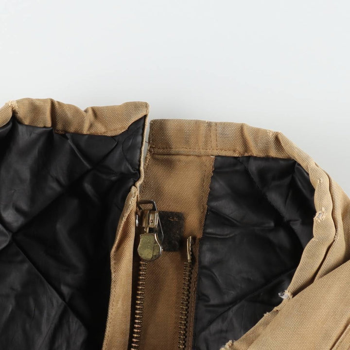 Carhartt Traditional Coat, Padded, Half-Length, Duck Work Jacket, Men's Size XL (approx.) unclear Khaki type beige Vintage Second Hand