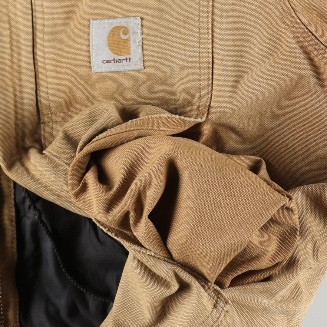 Carhartt Traditional Coat, Padded, Half-Length, Duck Work Jacket, Men's Size XL (approx.) unclear Khaki type beige Vintage Second Hand