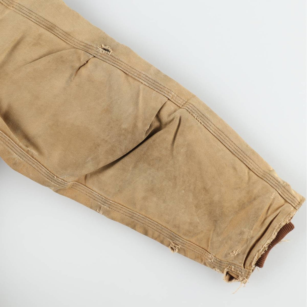 Carhartt Traditional Coat, Padded, Half-Length, Duck Work Jacket, Men's Size XL (approx.) unclear Khaki type beige Vintage Second Hand