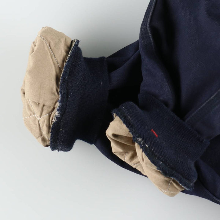 Carhartt Active Jacket FR Series, Insulated Duck Full-Zip Hoodie, Men's Size L (approx.) cotton navy blue type Vintage Second Hand
