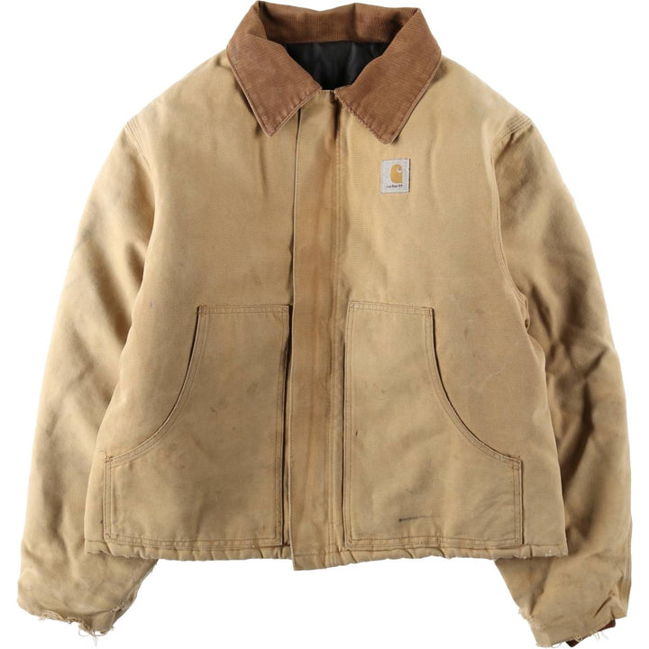Carhartt Traditional Padded Duck Work Jacket, Men's XL unclear Beige type Vintage Second Hand