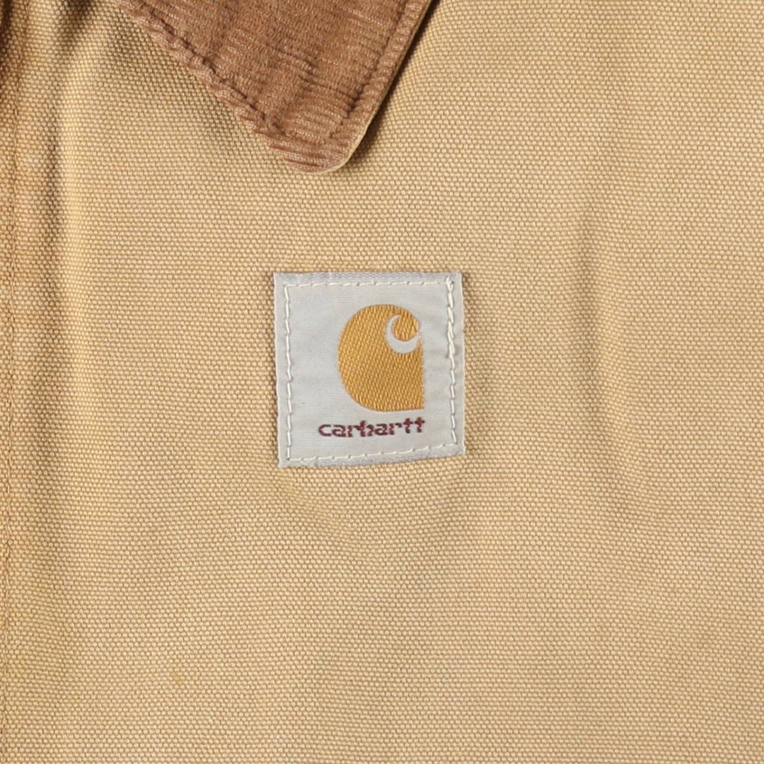 Carhartt Traditional Padded Duck Work Jacket, Men's XL unclear Beige type Vintage Second Hand