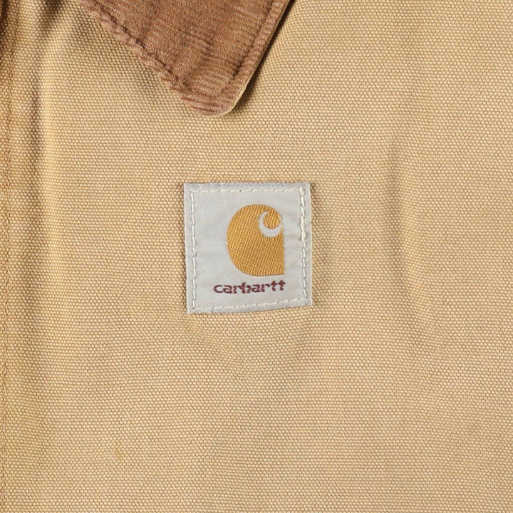 Carhartt Traditional Padded Duck Work Jacket, Men's XL unclear Beige type Vintage Second Hand