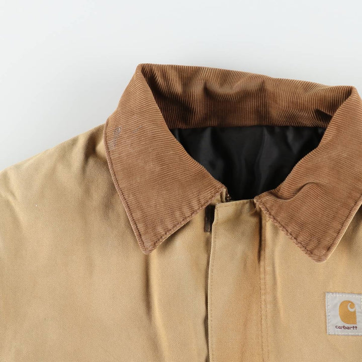Carhartt Traditional Padded Duck Work Jacket, Men's XL unclear Beige type Vintage Second Hand
