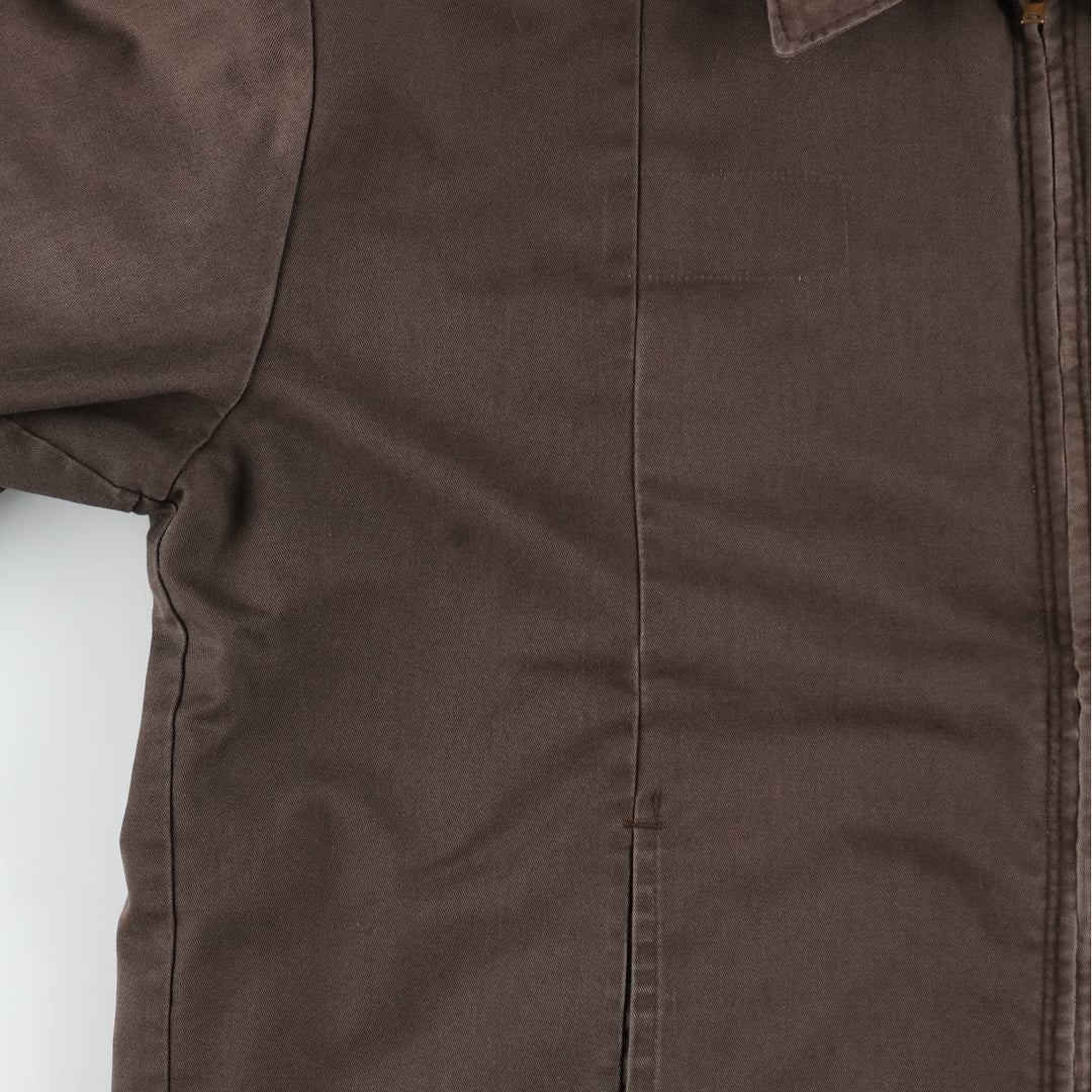 90'S Red Kap Work Jacket, Made in USA, Men's XL, Vintage polyester brown type Vintage Second Hand