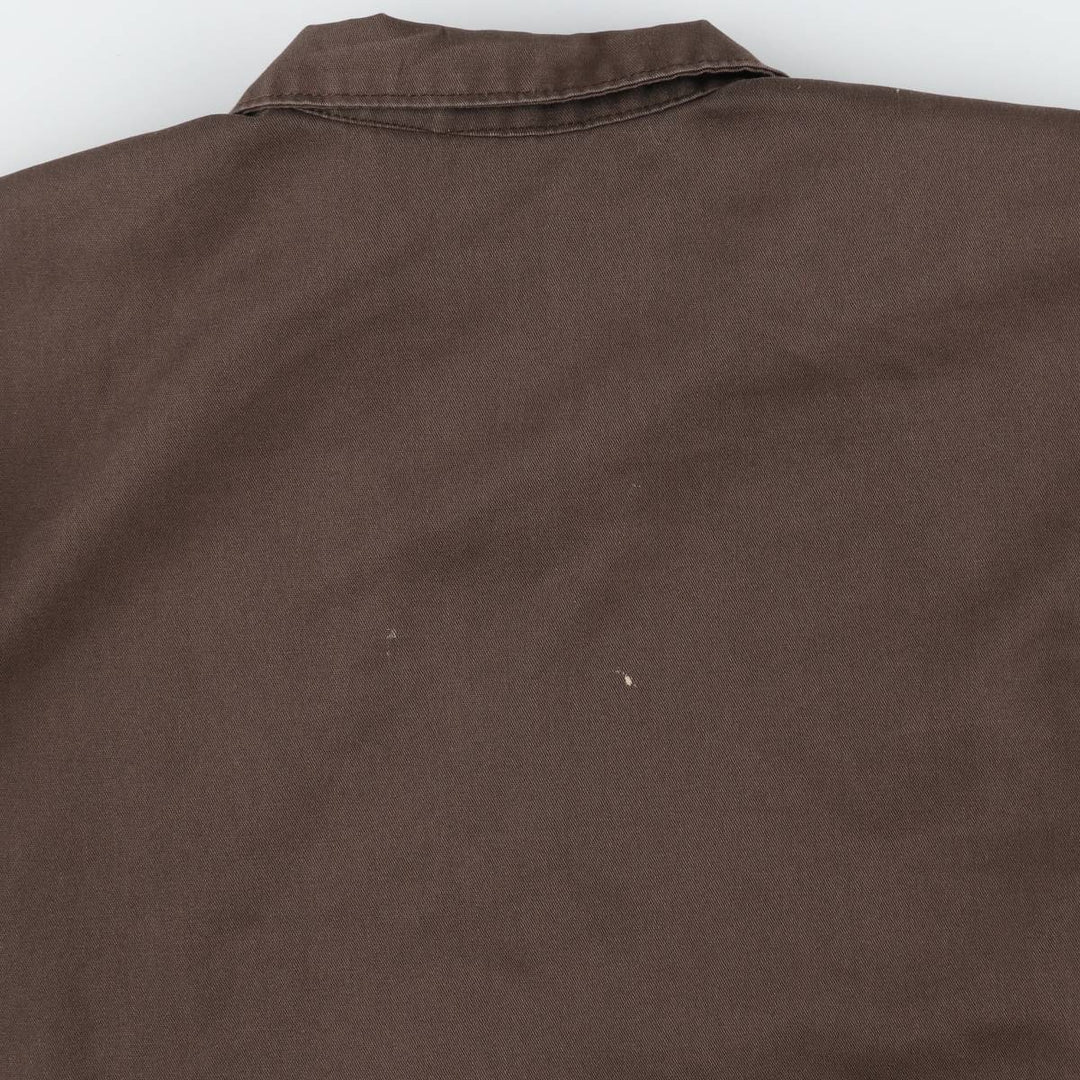90'S Red Kap Work Jacket, Made in USA, Men's XL, Vintage polyester brown type Vintage Second Hand