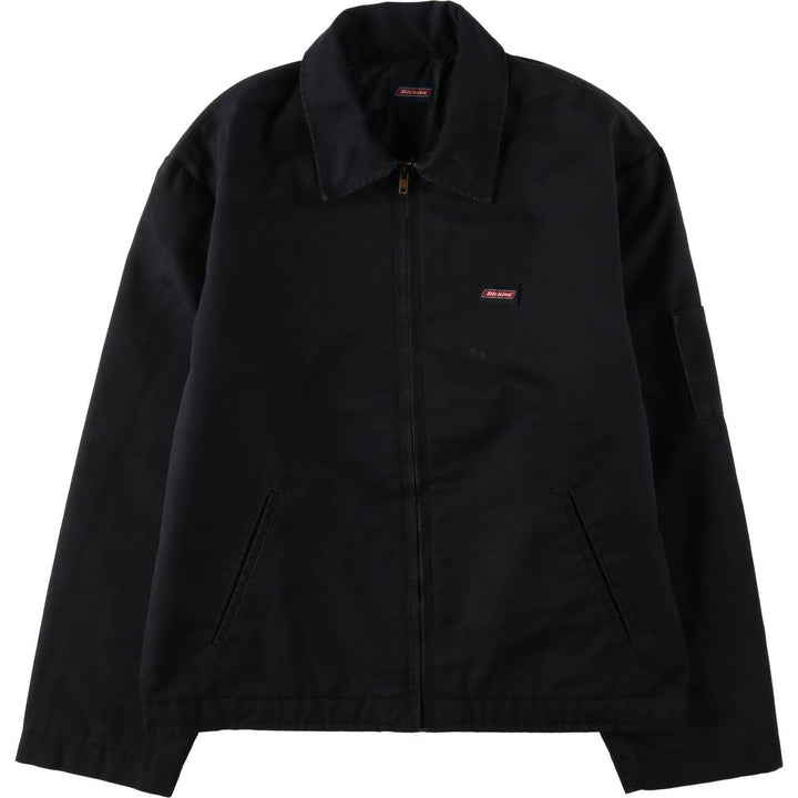 Dickies Work Jacket Men's Size L unclear black type Vintage Second Hand