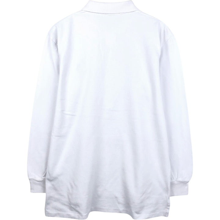 Ralph Lauren POLO by Ralph Lauren short sleeve polo shirt, men's size L cotton white type Vintage Second Hand