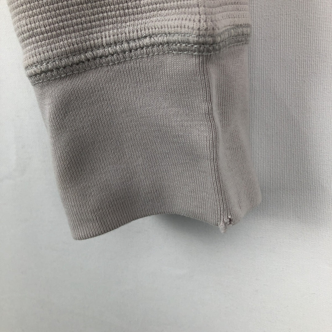 Ralph Lauren Polo Ralph Lauren Sleepwear Thermal T-Shirt, Waffle, Men's Size L cotton gray type Vintage Second Hand