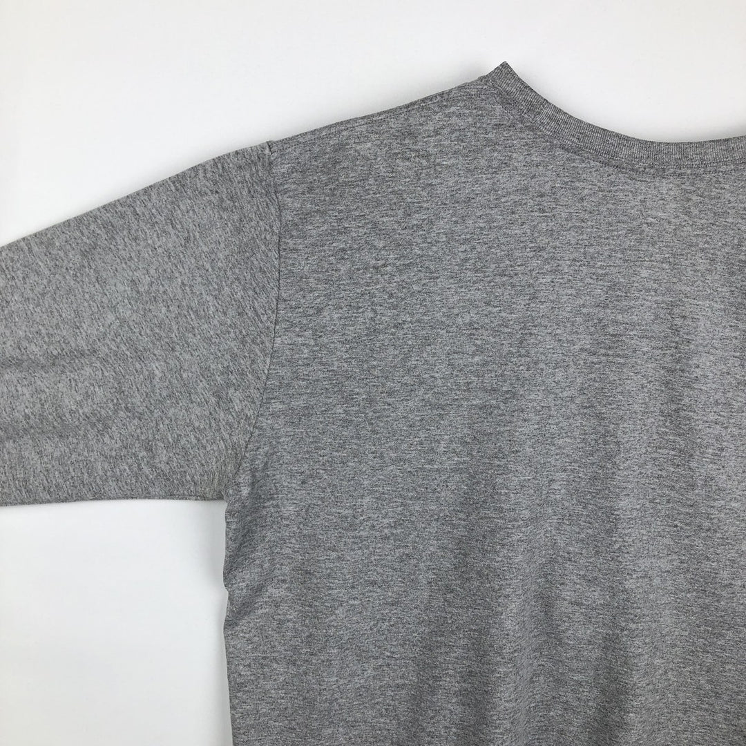 Ralph Lauren Polo Jeans Company long-sleeved T-shirt, men's size L cotton gray type Vintage Second Hand
