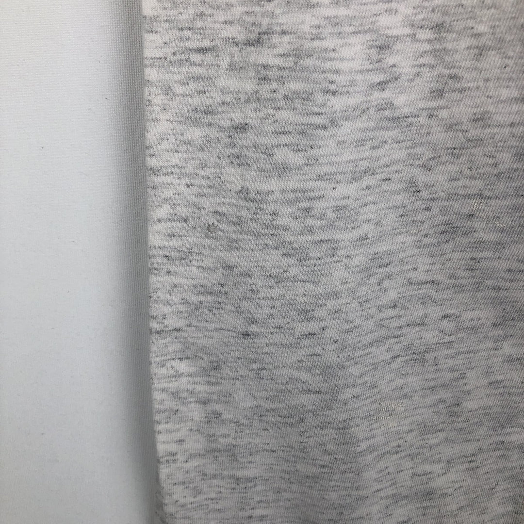 90'S Harley-Davidson Eagle Pattern Cut-Off Motorcycle Long-Sleeve T-Shirt (Men's Size L) unclear gray type Vintage Second Hand