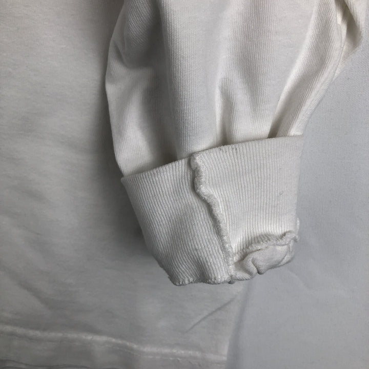 2000'S Harley-Davidson HOLOUBEK Motorcycle Long-Sleeve T-Shirt (Men's XL equivalent) unclear white type Vintage Second Hand