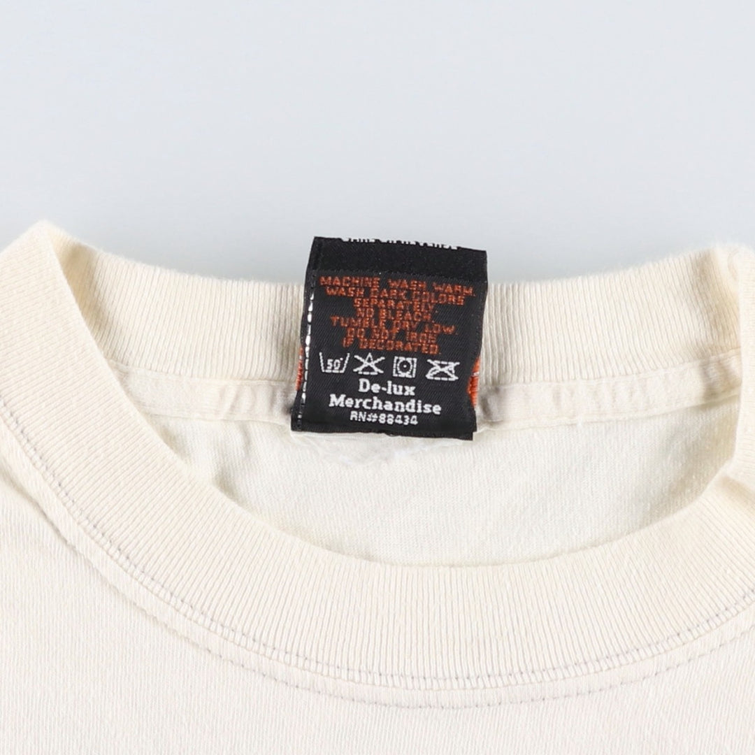 2000'S Harley-Davidson Engine Motorcycle T-shirt, Men's Size L (approx.) cotton unbleached Vintage Second Hand