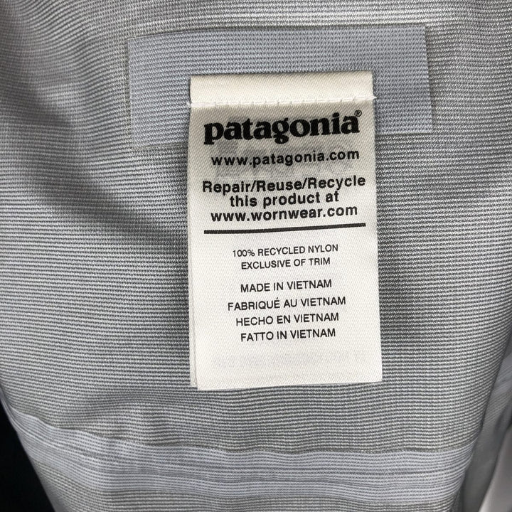 Patagonia Rainshadow Jacket 85115SP20 Ripstop Nylon Parka, Men's Size M (approx.) Recycled nylon black type Vintage Second Hand