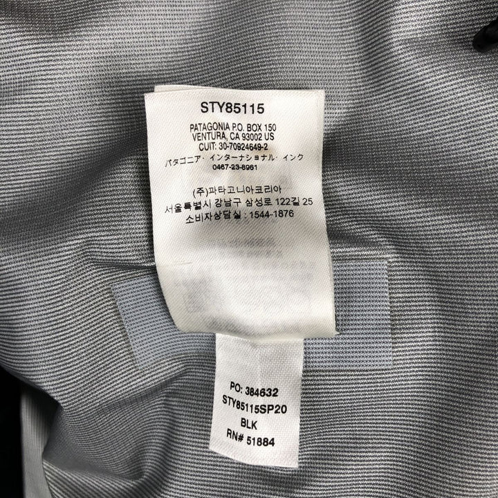Patagonia Rainshadow Jacket 85115SP20 Ripstop Nylon Parka, Men's Size M (approx.) Recycled nylon black type Vintage Second Hand