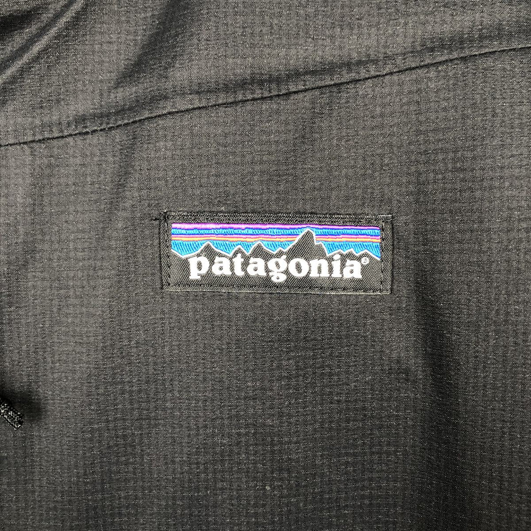 Patagonia Rainshadow Jacket 85115SP20 Ripstop Nylon Parka, Men's Size M (approx.) Recycled nylon black type Vintage Second Hand