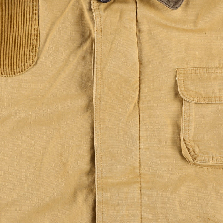 80s-90'S GAP OUT-OF-DOORS Old GAP Padded Hunting Jacket Men's XL equivalent Vintage cotton Beige type Vintage Second Hand