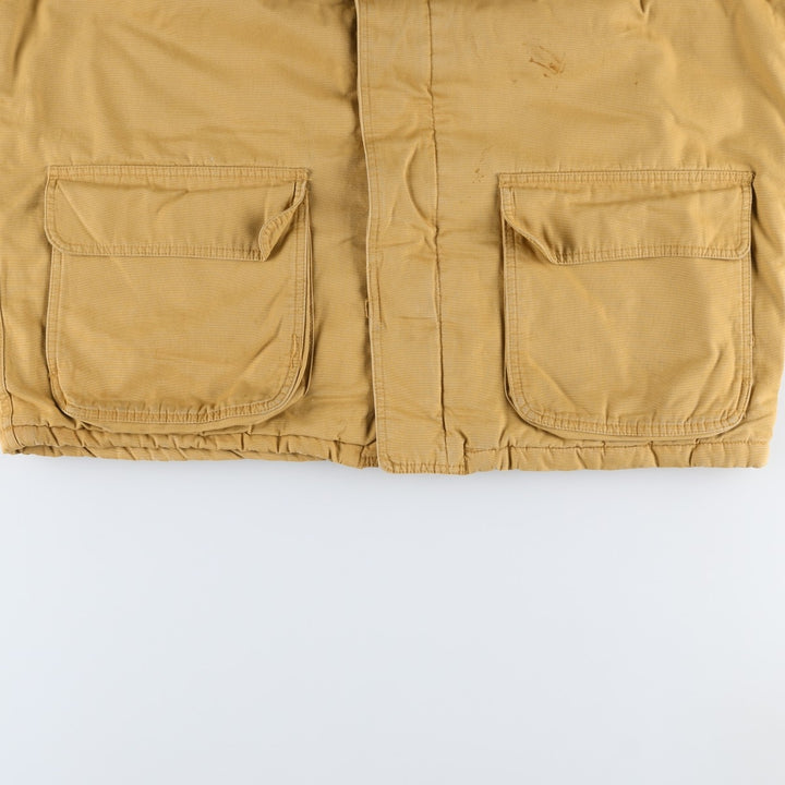 80s-90'S GAP OUT-OF-DOORS Old GAP Padded Hunting Jacket Men's XL equivalent Vintage cotton Beige type Vintage Second Hand