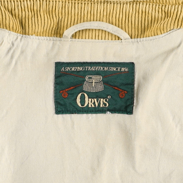1990'S Orvis hunting jacket, men's size XL (approx.) unclear Beige type Vintage Second Hand