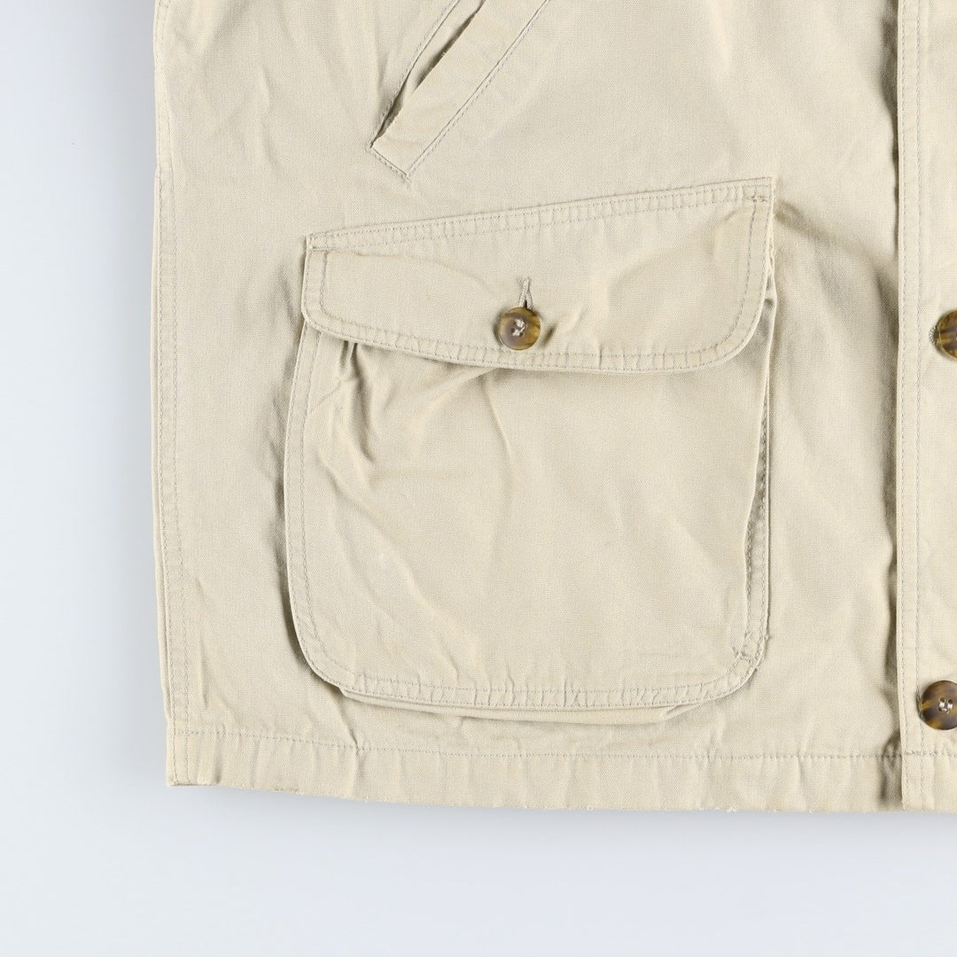 1990'S Orvis hunting jacket, men's size XL (approx.) unclear Beige type Vintage Second Hand
