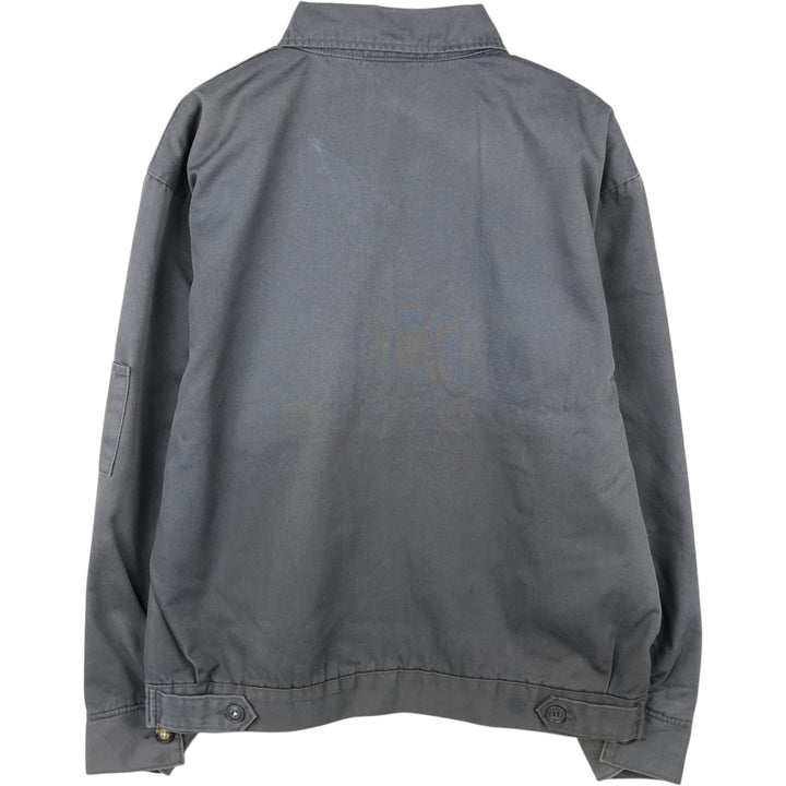 Dickies Eisenhower Jacket Work Jacket Men's Size L polyester Charcoal Vintage Second Hand