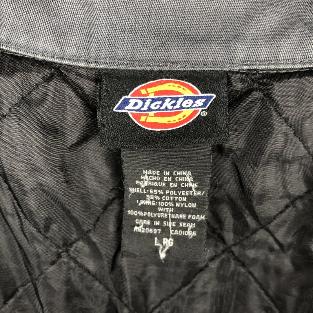 Dickies Eisenhower Jacket Work Jacket Men's Size L polyester Charcoal Vintage Second Hand
