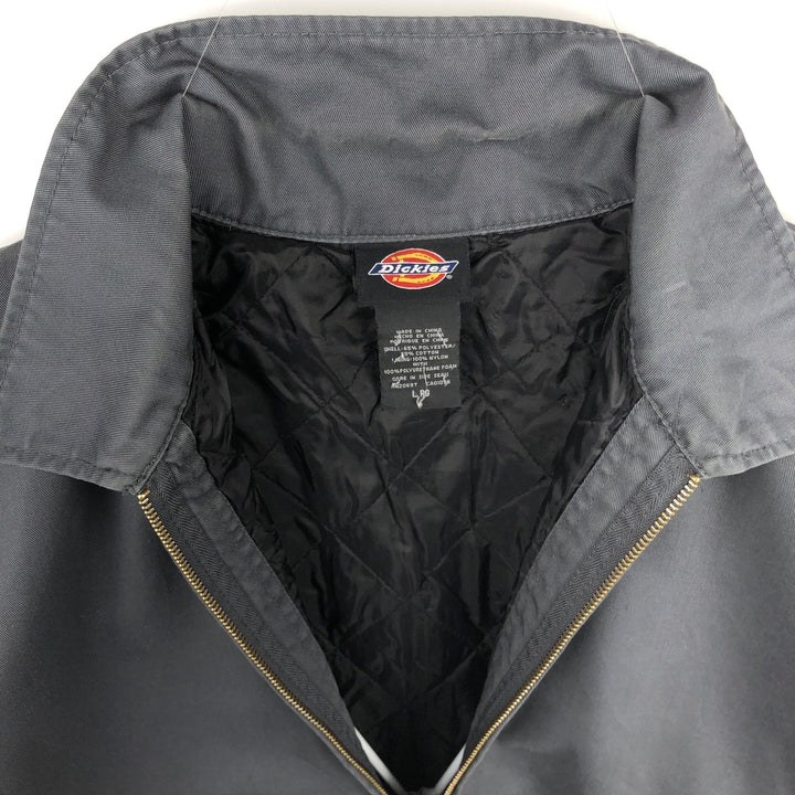 Dickies Eisenhower Jacket Work Jacket Men's Size L polyester Charcoal Vintage Second Hand