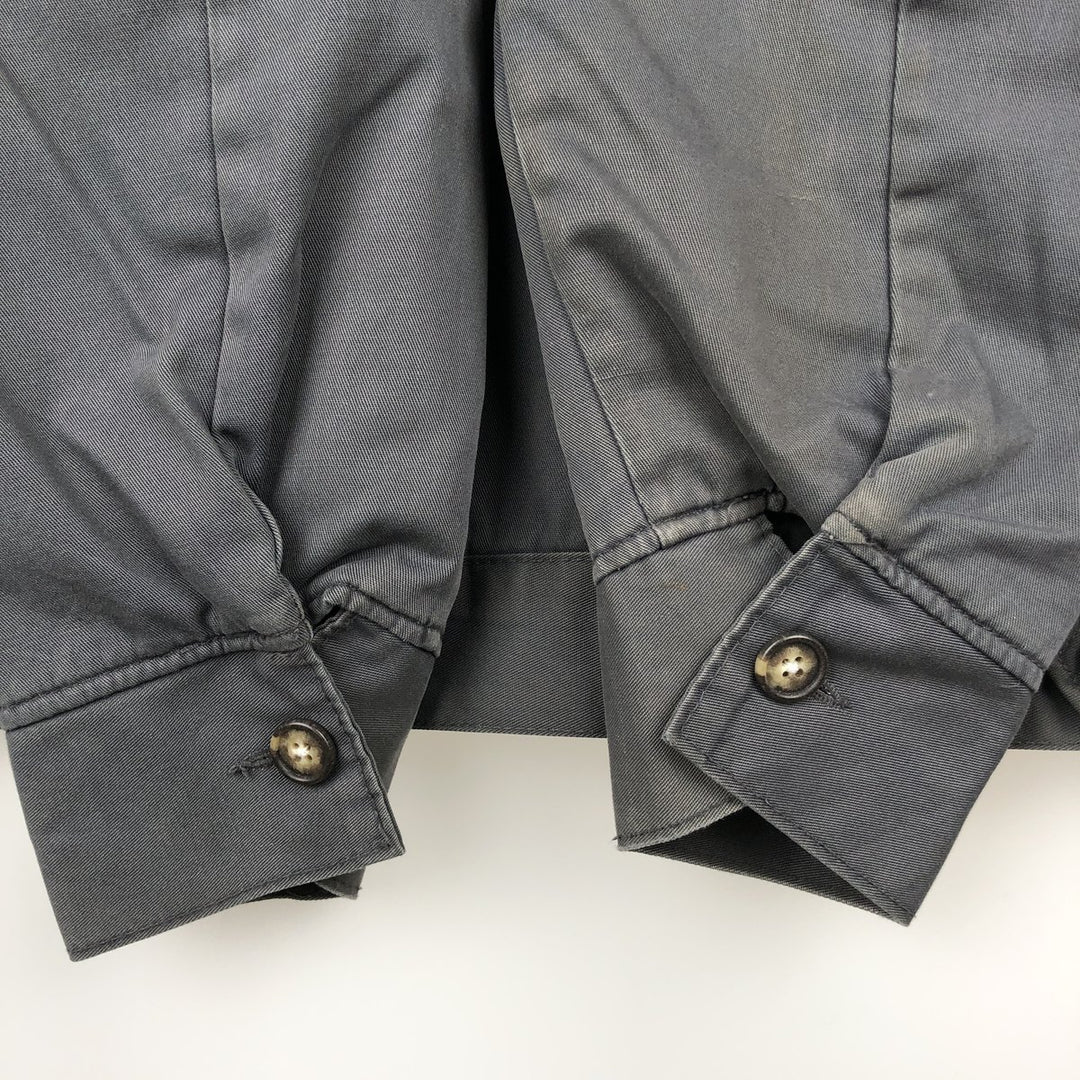 Dickies Eisenhower Jacket Work Jacket Men's Size L polyester Charcoal Vintage Second Hand