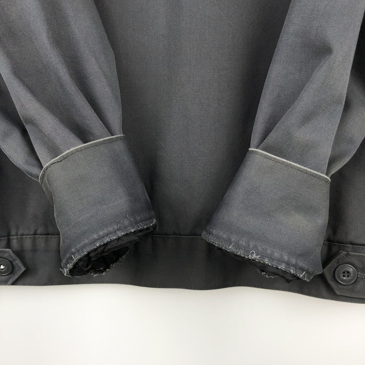Dickies Eisenhower Jacket Work Jacket Men's Size L polyester Charcoal Vintage Second Hand