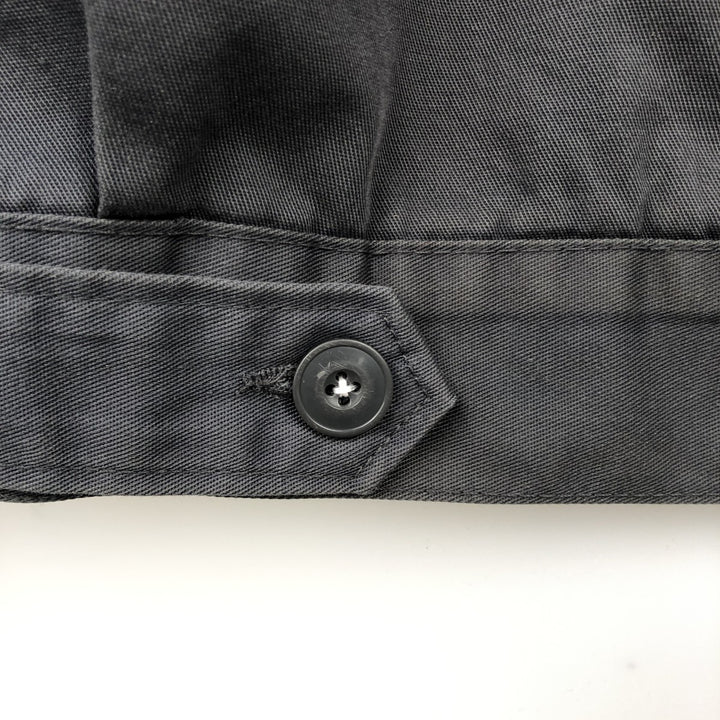 Dickies Eisenhower Jacket Work Jacket Men's Size L polyester Charcoal Vintage Second Hand