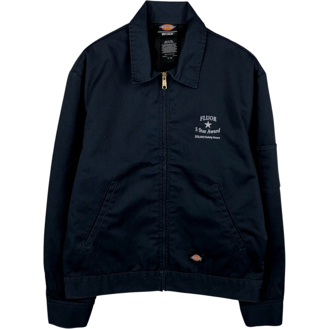 Dickies Eisenhower Work Jacket, Men's Size Medium polyester navy blue type Vintage Second Hand