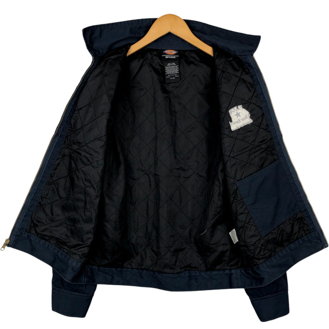 Dickies Eisenhower Work Jacket, Men's Size Medium polyester navy blue type Vintage Second Hand
