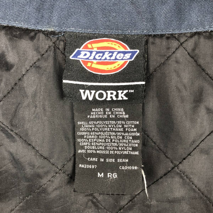 Dickies Eisenhower Work Jacket, Men's Size Medium polyester navy blue type Vintage Second Hand