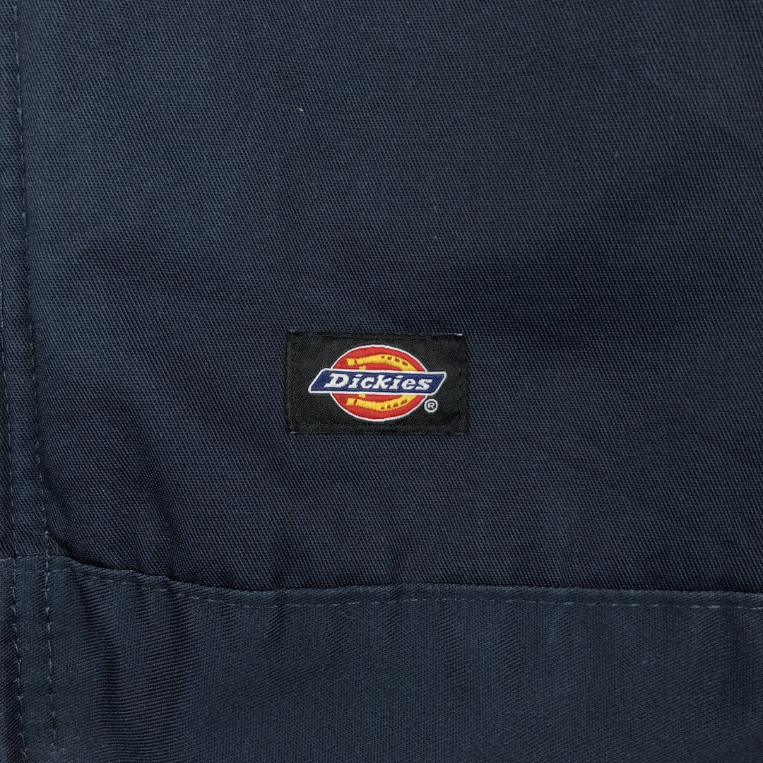 Dickies Eisenhower Work Jacket, Men's Size Medium polyester navy blue type Vintage Second Hand
