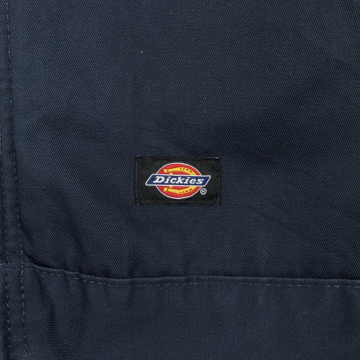 Dickies Eisenhower Work Jacket, Men's Size Medium polyester navy blue type Vintage Second Hand