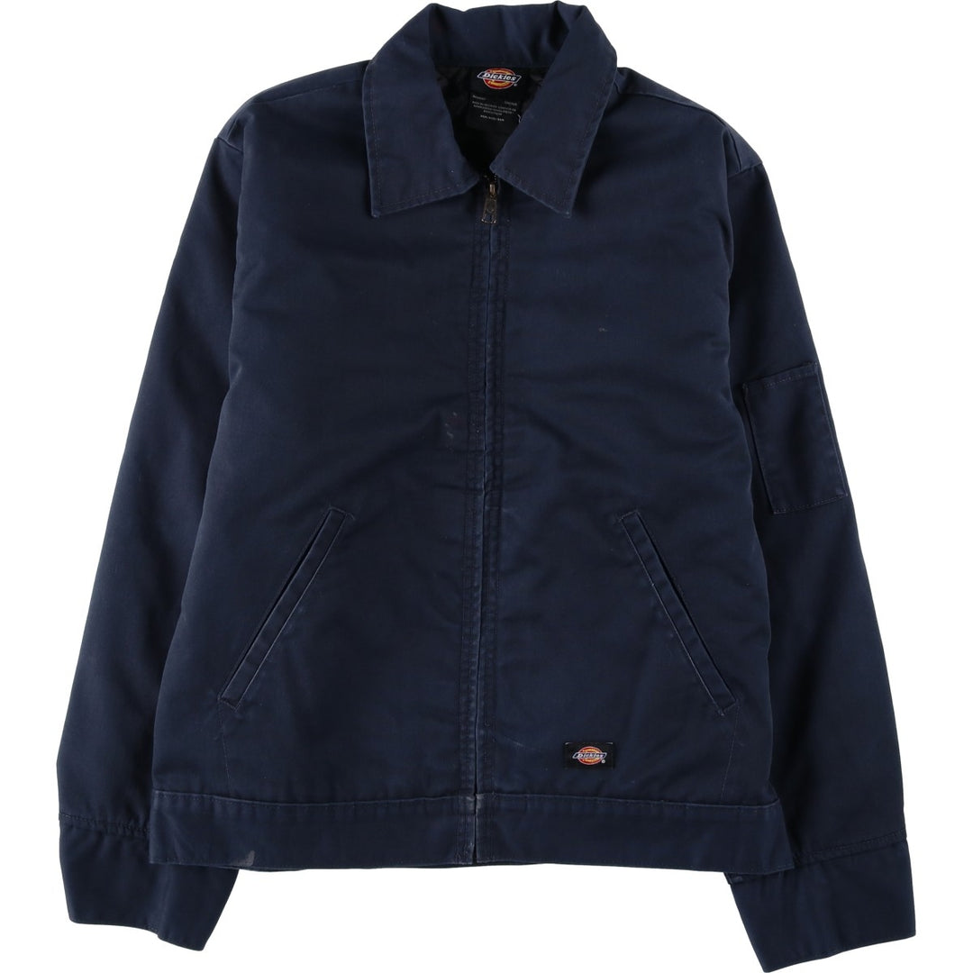 Dickies Eisenhower Jacket, padded work jacket, men's size M (approx.) polyester navy blue type Vintage Second Hand