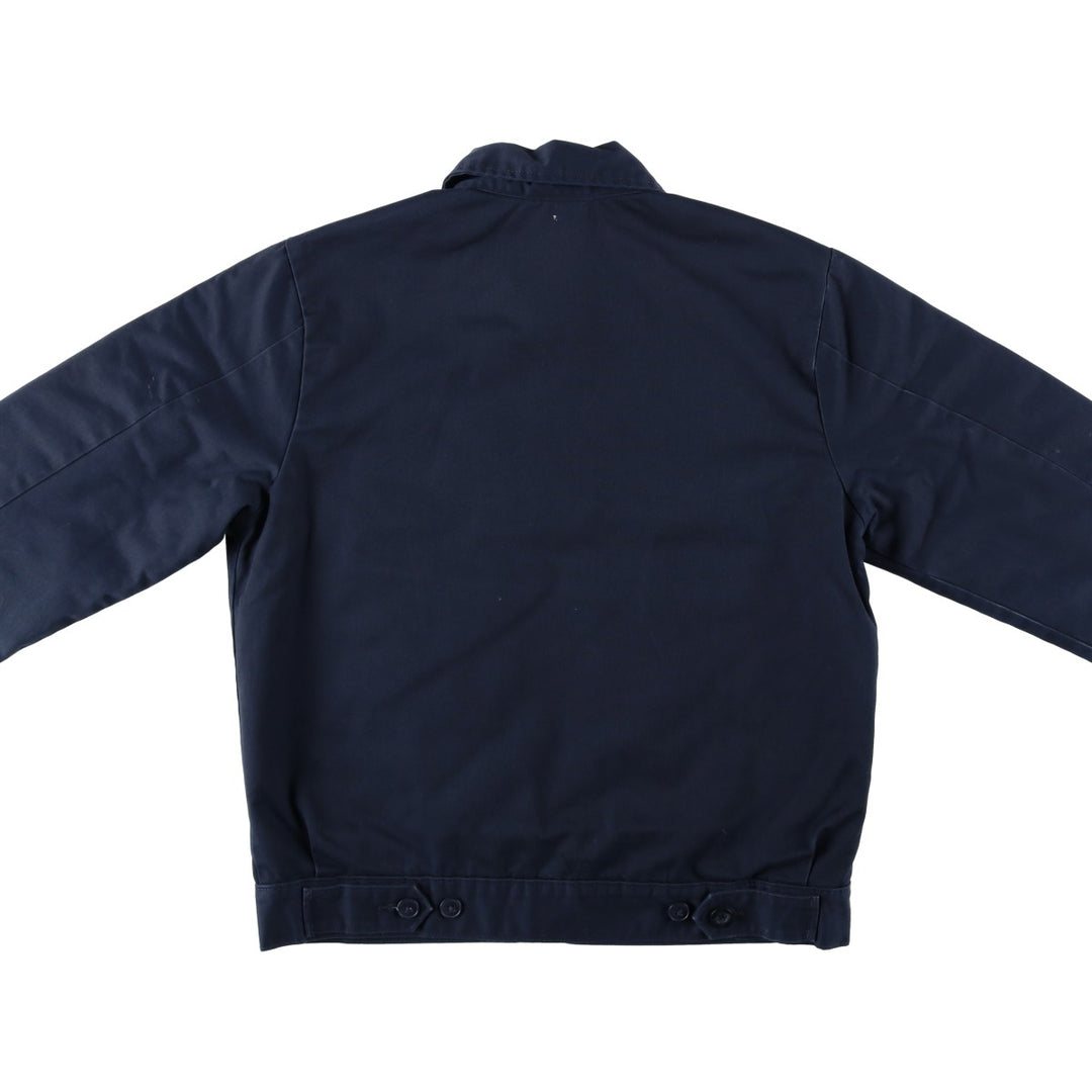 Dickies Eisenhower Jacket, padded work jacket, men's size M (approx.) polyester navy blue type Vintage Second Hand