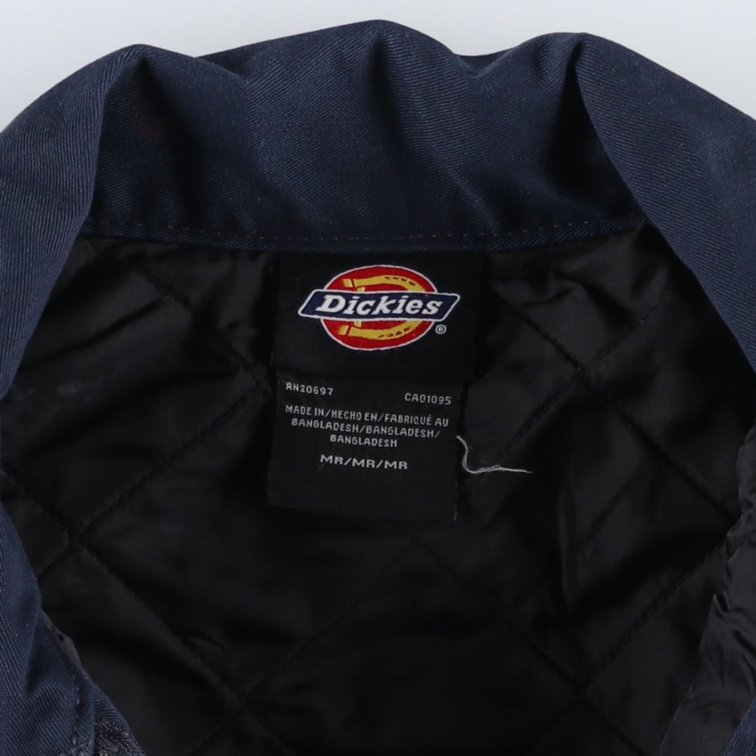 Dickies Eisenhower Jacket, padded work jacket, men's size M (approx.) polyester navy blue type Vintage Second Hand